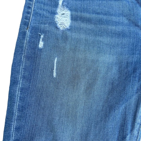 Hudson Super Skinny Jeans Womens Mid Rise Distressed Ankle Stretch 25 - Picture 6 of 15